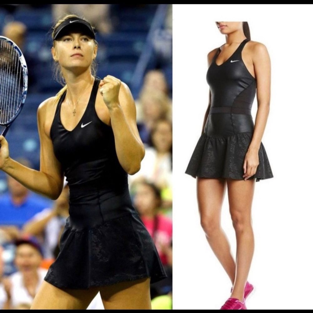 Nike Black Tennis Dress - Maria Sharapova